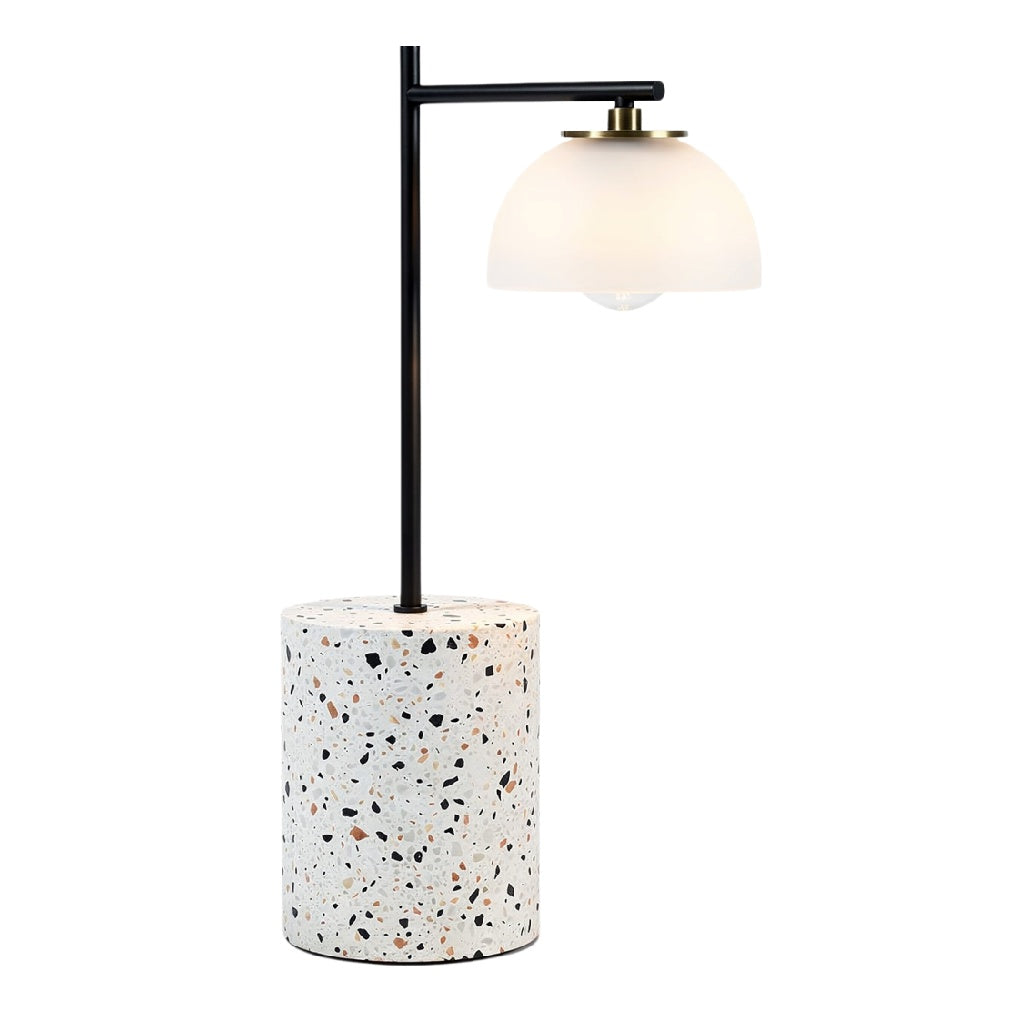 **Lampa stołowa z terazzo**