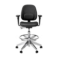 **Tytuł techniczny: Ergonomiczne krzesło biurowe na kółkach z regulacją wysokości**